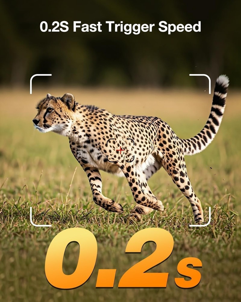 Advanced Night Vision Game Camera - 2K HD, Motion Detection & 4G Connectivity