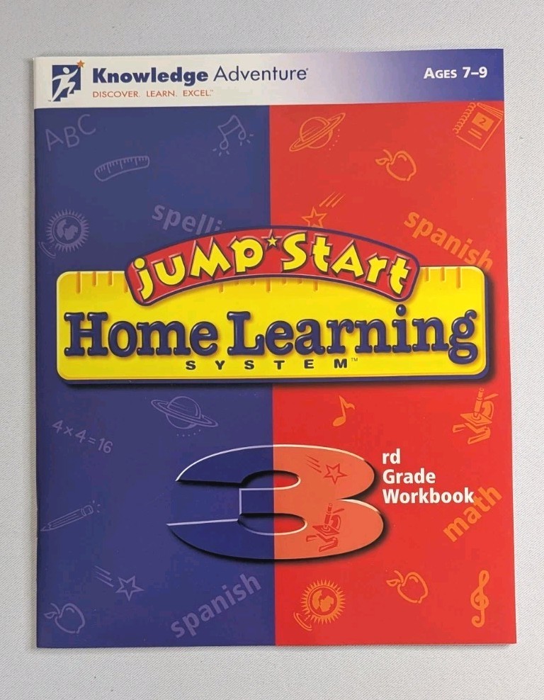 Knowledge Adventure Jump Start Home Learning System K-5 Set 1998 Workbooks More