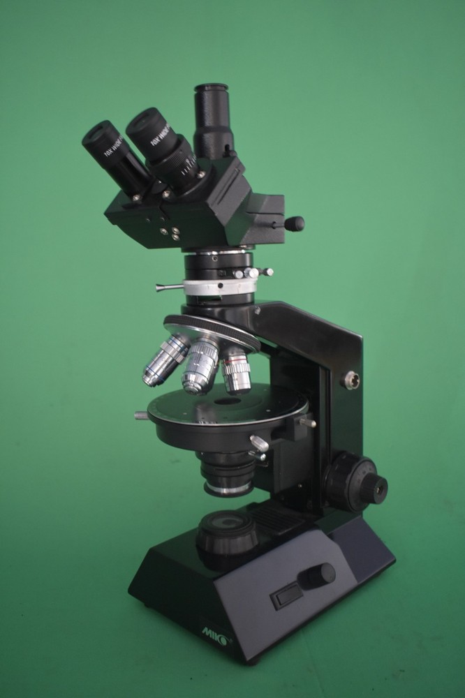 Polarizing Geology Microscope w Koehler, Bertrand, Centring & λ Compensators