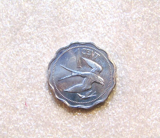 Belize 1977 1 Cent unc Coin