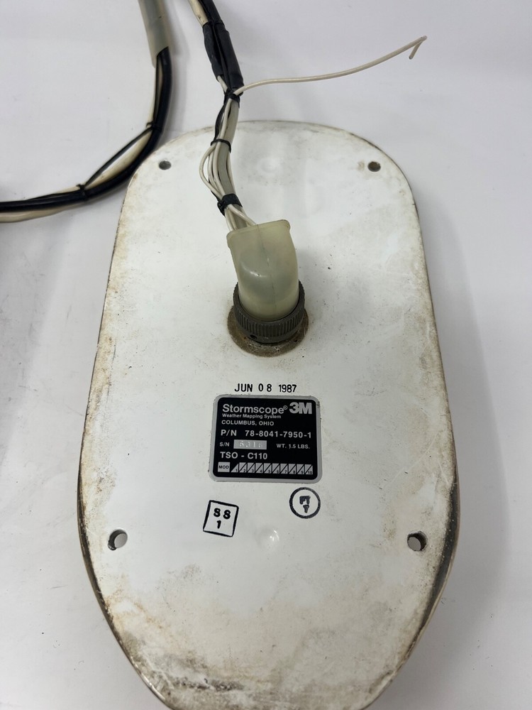 Stormscope Complete WX-10A Setup: Display, Processor & Antenna - WORKING PACKAGE