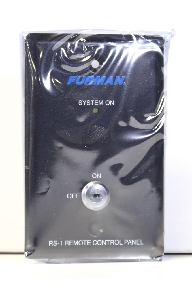 Furman RS-1 Maintained Contact Remote Control Panel New