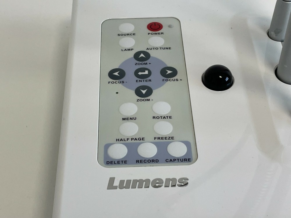 F9: Lumens DC260 Document Camera / Visual Presenter