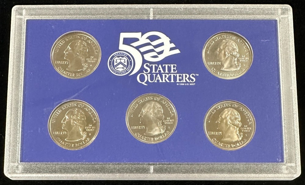 U.S. Mint 1968 PROOF Set, 2000 PROOF Set & 50 State Quarters PROOF Set