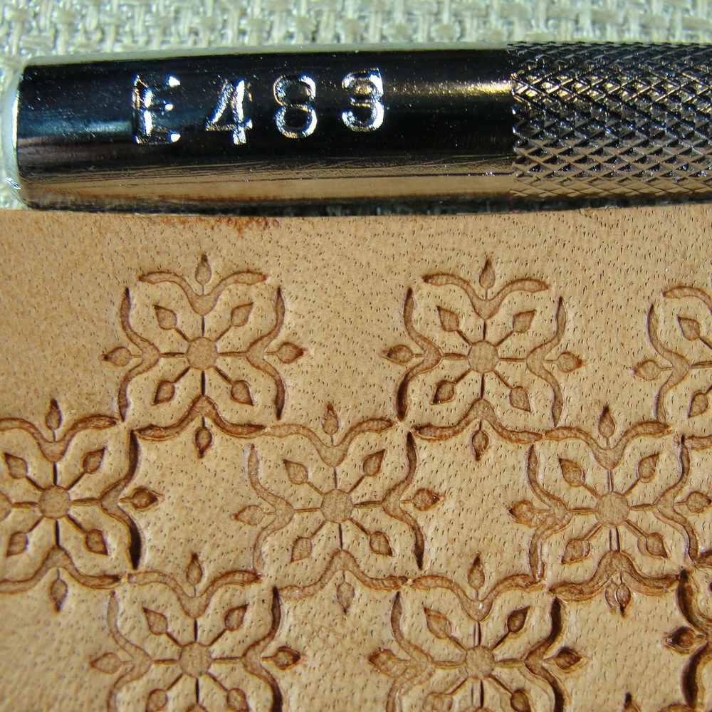 Craft Japan - #E483 Geometric Stamp (Leather Stamping Tool)