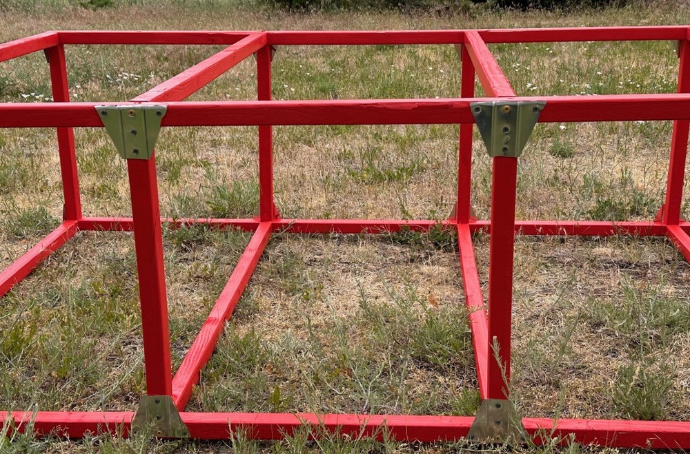 DIY Chicken Tractor Bracket Kit