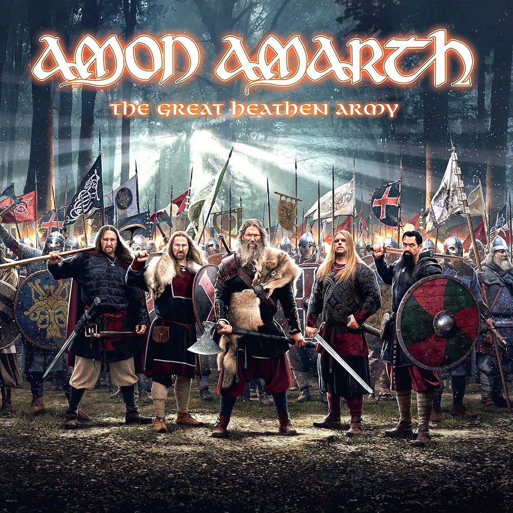 Amon Amarth The Great Heathen Army 12x12 Album Cover Replica Poster Glossy Print