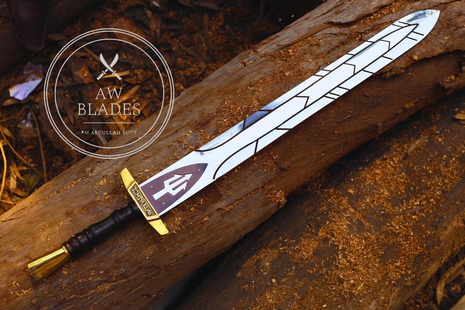 Handmade Riptide Sword Replica Percy Jackson Cosplay, Greek Mythology Gift