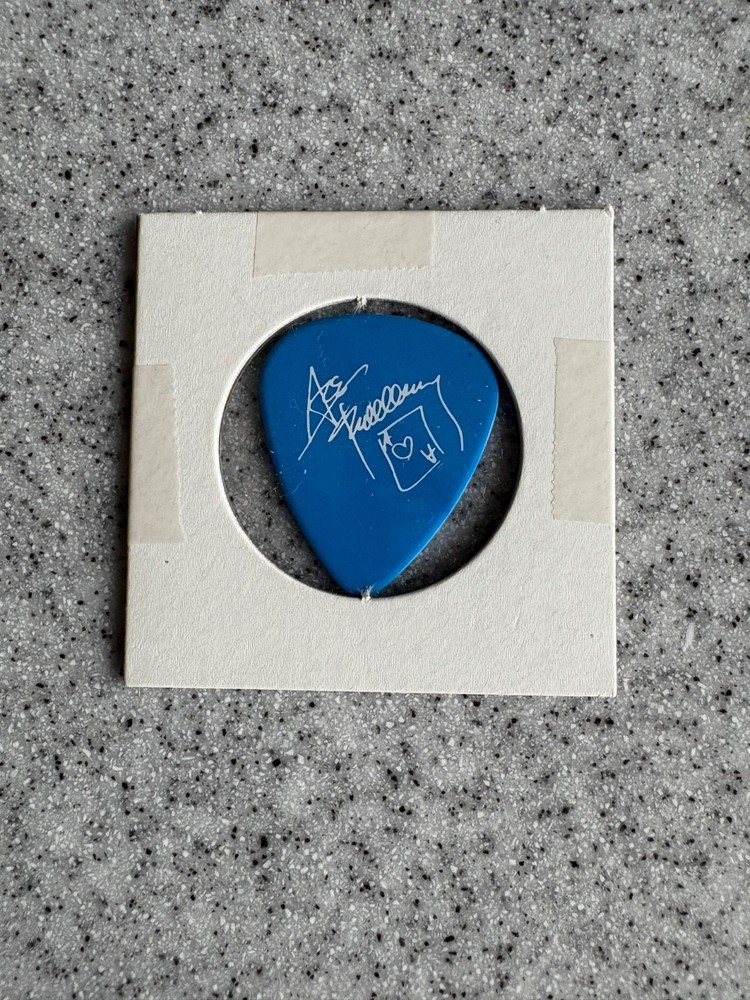 KISS Guitar Pick Ace Frehley Psycho Circus Spencers 1998 Blue White Vintage