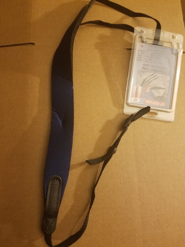 Other OP Tech E-Z Comfort Strap 3/8" Blue OP-TECH Camera Strap