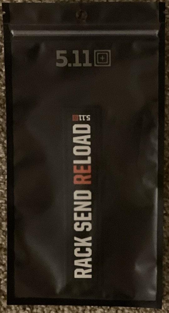 *BRAND NEW* 5.11 RACK SEND RELOAD PATCH HOOK BACKING