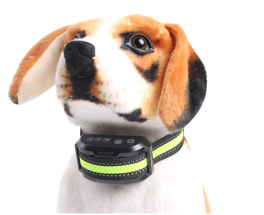 Rechargeable LCD Screen Dog Training Collar Automatic Anti Bark No Barking Shock