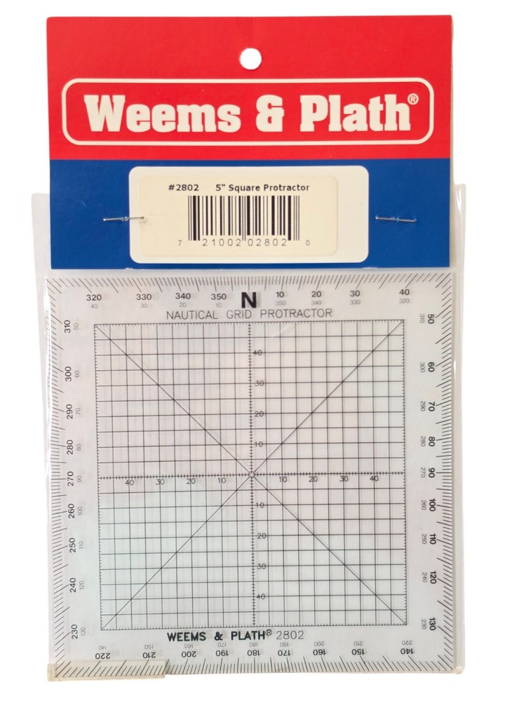 Weems & Plath 2802 5 Inch Square Protractor