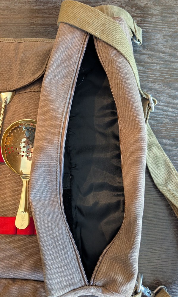 Canvas Bartending Cocktail Tool Bag With Tools - Drambuie