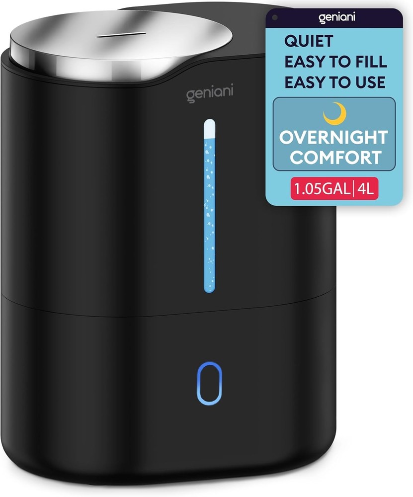 Portable Small Cool Mist Humidifier – USB Powered Not Rechargeable Compact