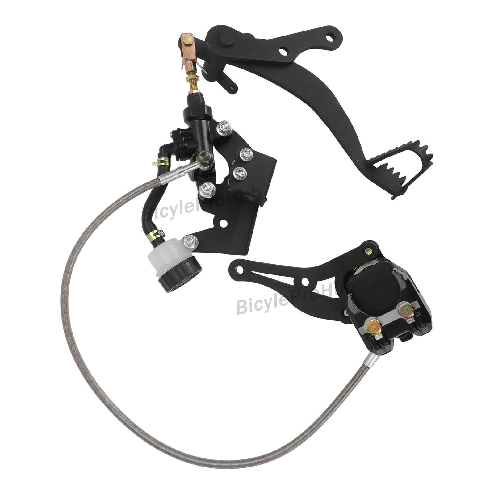 Complete Rear Hydraulic Brake Kit For 88-02 Yamaha Blaster YFS200 BOLT ON AND GO