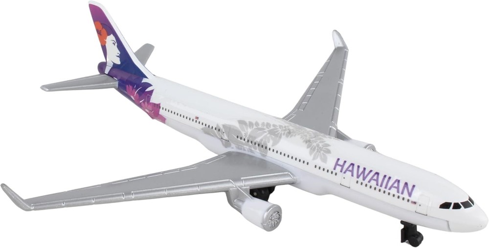 Daron Hawaiian Airlines Single Plane , White