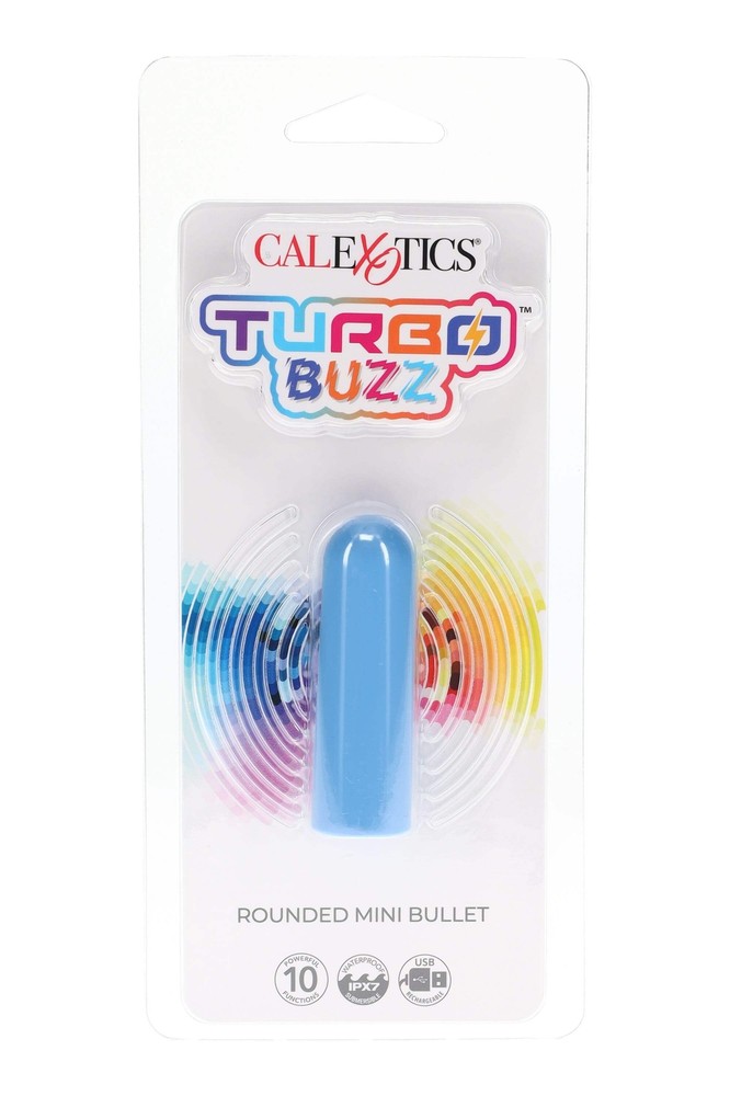 Turbo Buzz Rounded Mini Bullet Vibrator