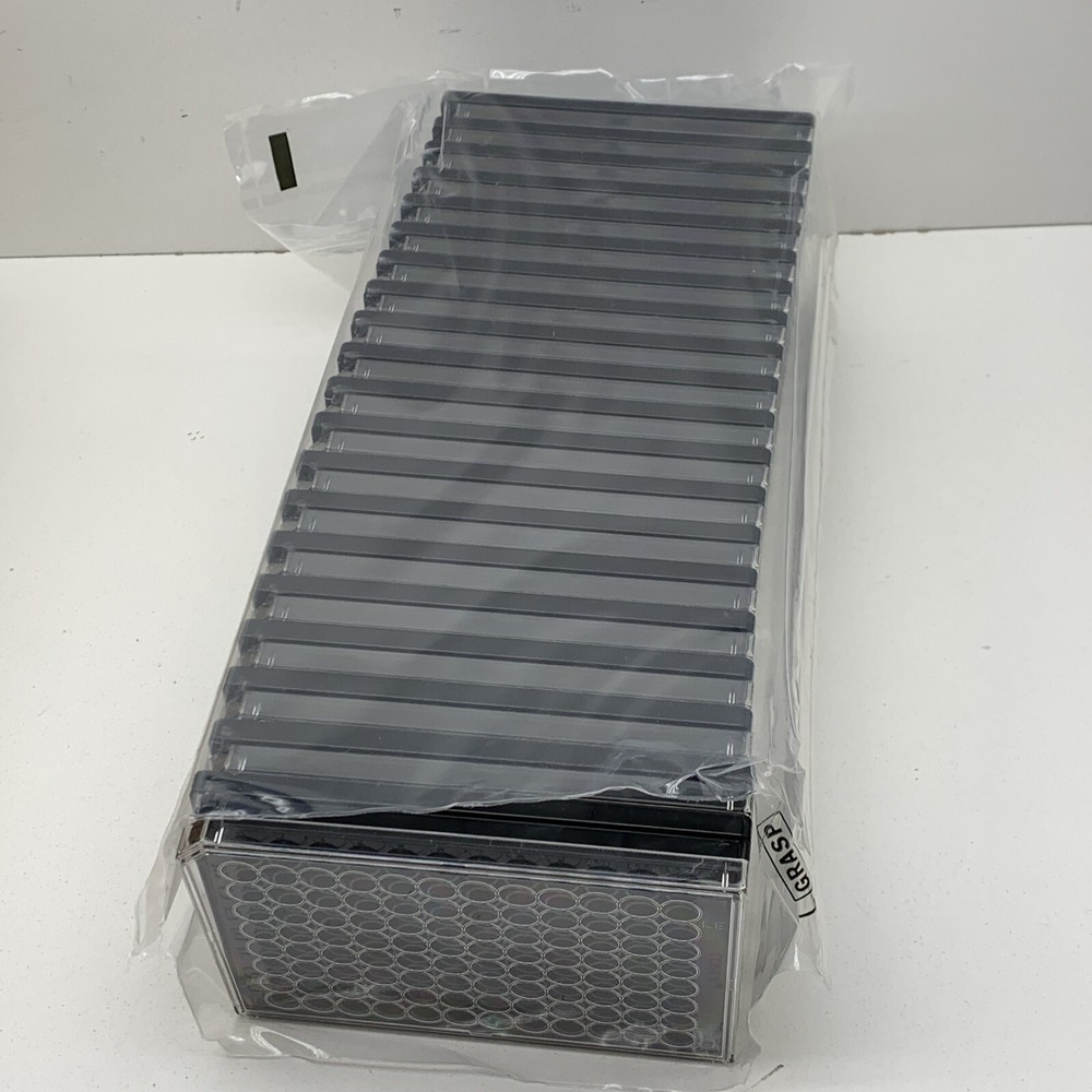 (20-Pack) Corning 3916 Solid Black Flat Bottom TC-treated Microplate EXPIRED2019