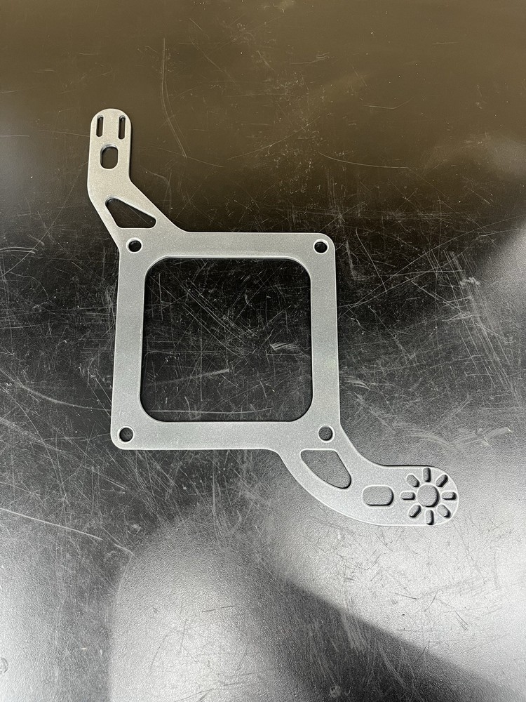 Nitrous Solenoid Bracket - 4500 Flange