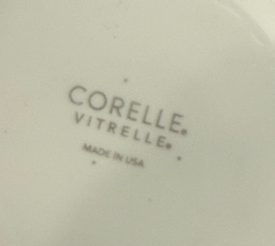 Corelle Mystic Gray 12 pc Dinnerware Set Service for 4.