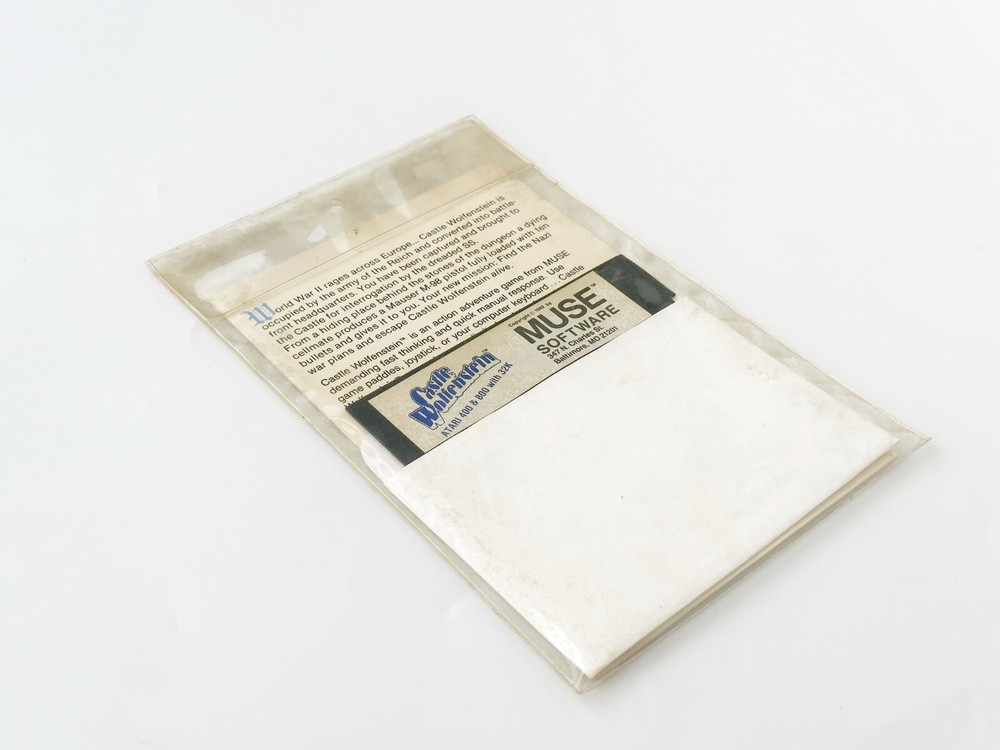 Castle Wolfenstein - MUSE Software - 1982 / Atari 400/800