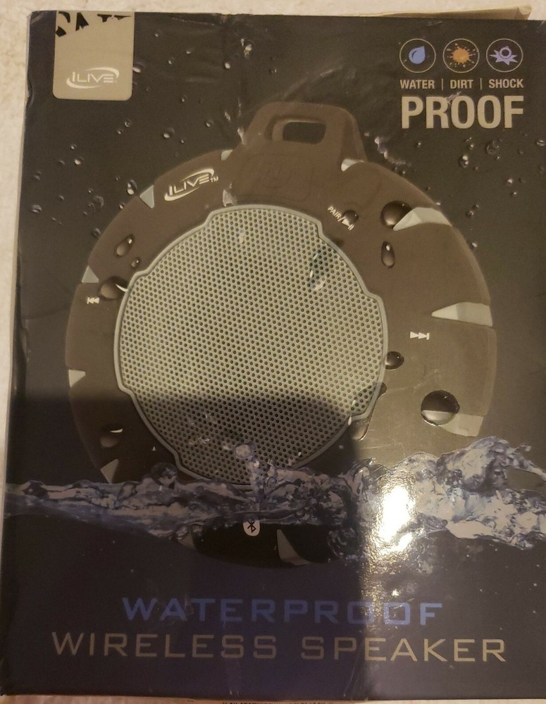 Waterproof Dustproof Shockproof Bluetooth Wireless Speaker, New 4A