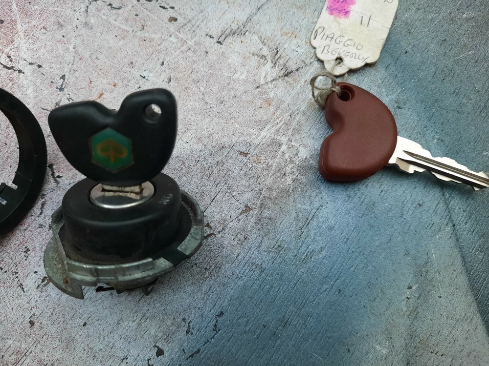 Piaggio B125 key ignition ecu