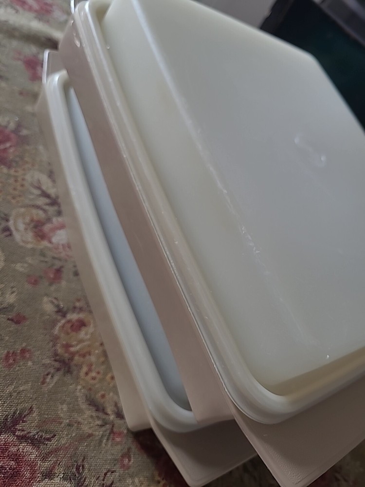 Tupperware Deviled Egg Keeper Taker 2 Trays