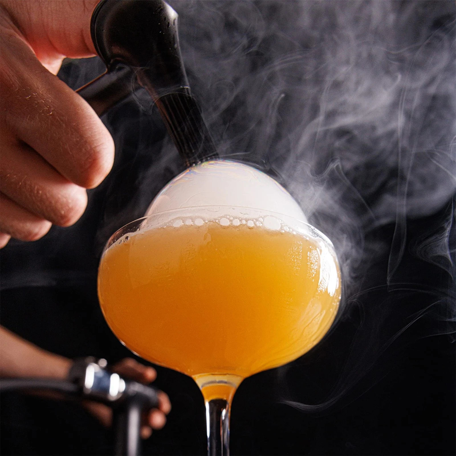 Smoke Bubble Cocktail Kit Bar Set For Use w/ Breville Smoking Gun CSM001BLK0NNA1