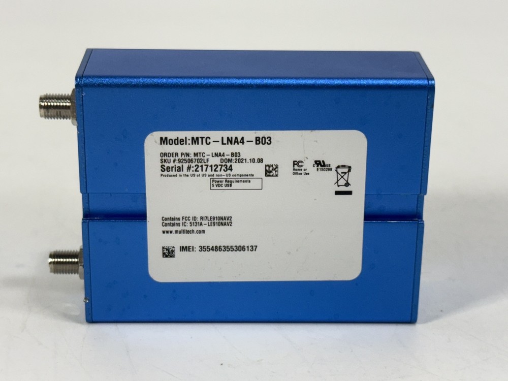 MultiTech MTC-LNA4-B03 MultiConnect Cell 100 4G LTE Cat 4 USB Modem