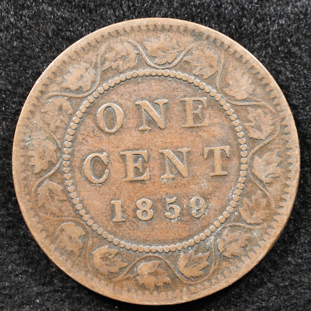 Canada 1 Cent 1859, Coin, Inv#I682