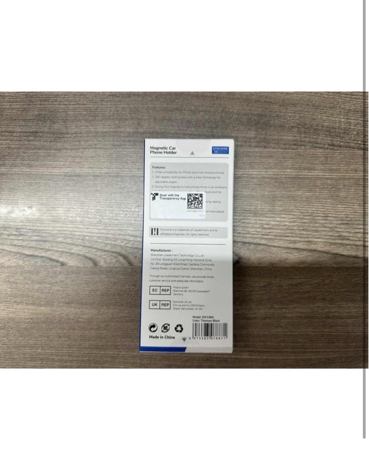 Syncwire Fits MagSafe Car Mount for Car Dash&Tesla Screen[All-Metal]