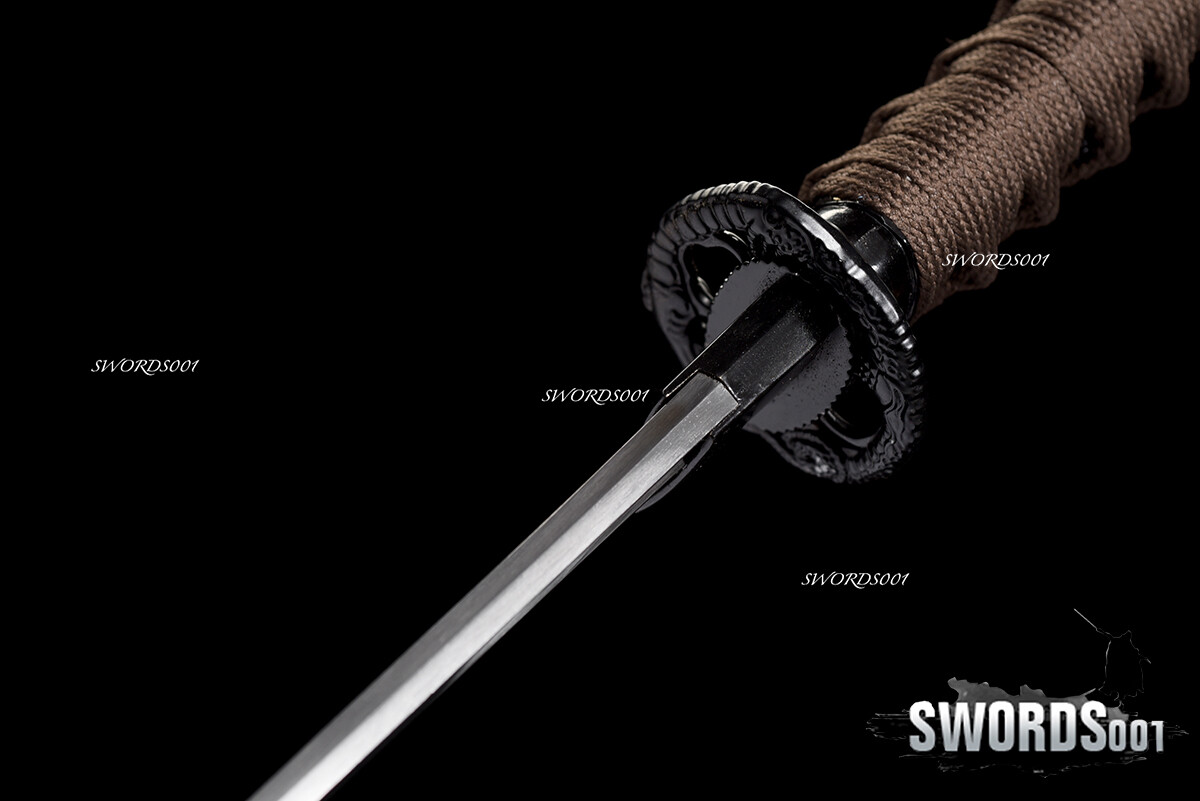 Self Defense Clay Tempered Sharp Knife Japanese Samurai Short Sword Tanto 20 In