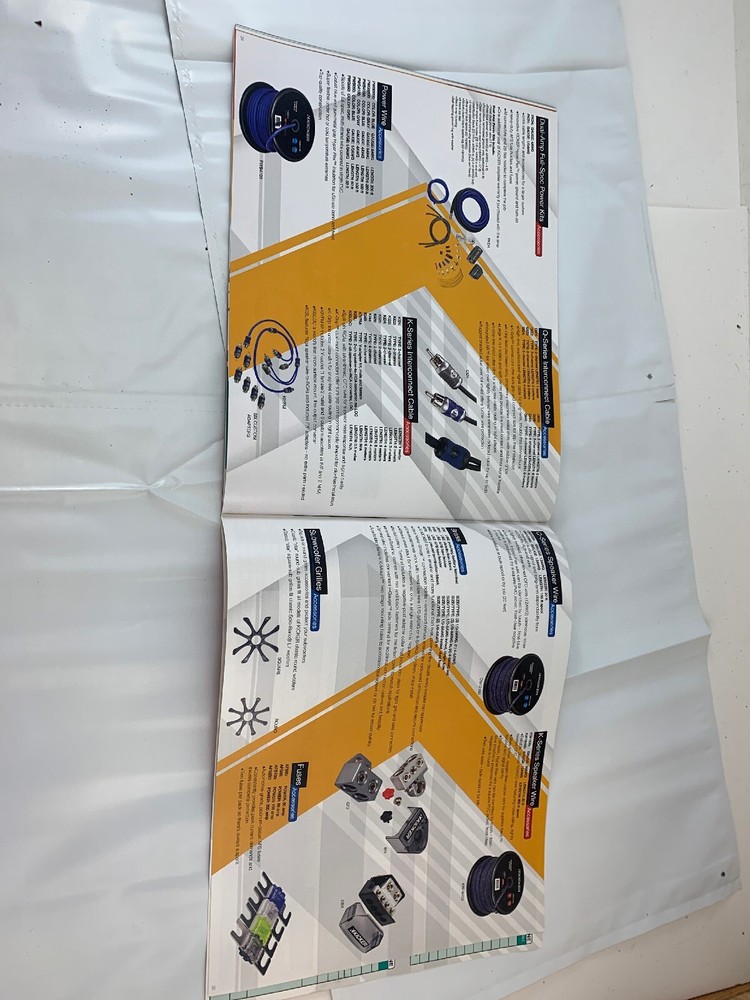 KICKER Performance Car Audio Catalog Brochure Comp CompR CompRT Solo-Baric KM PS