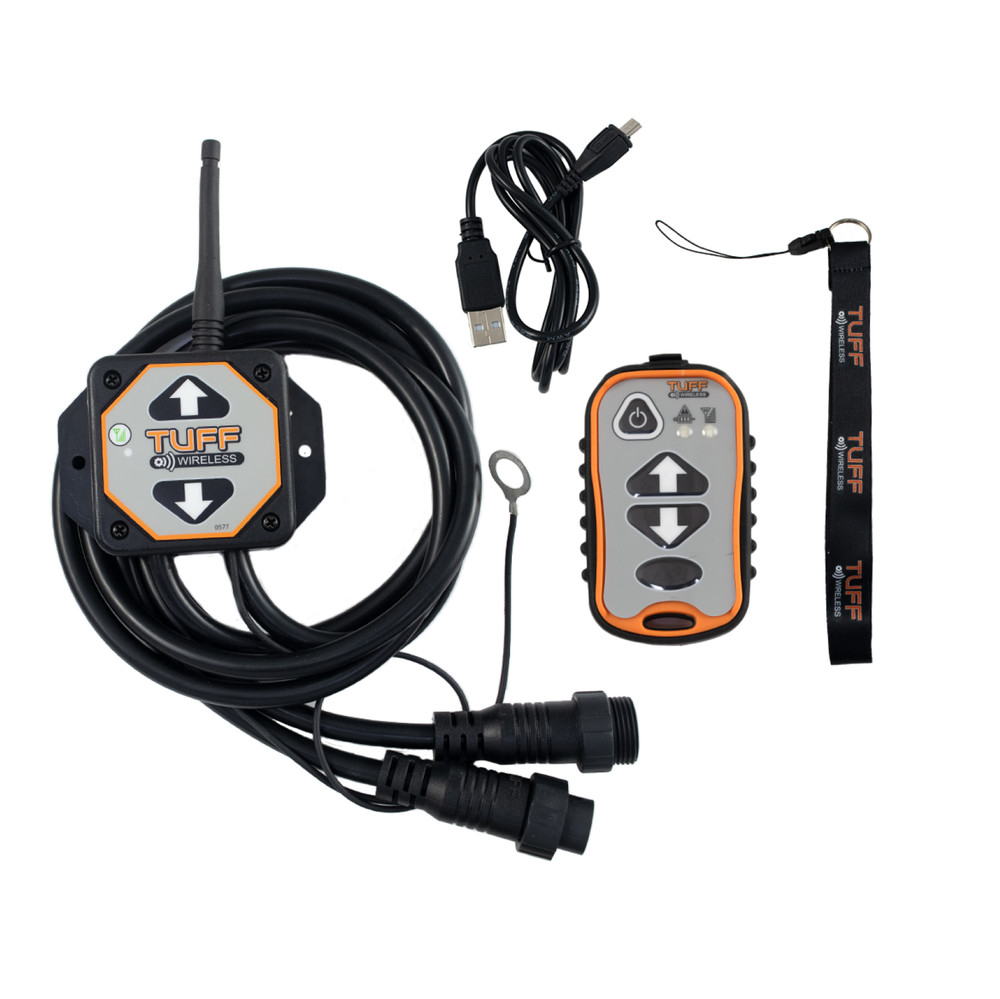 TUFF Wireless Remote Kit for Dump Trailers w/ KTI Hydraulic Pump Systems