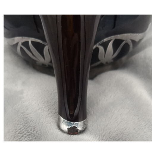 Gibson Silver Overlay Tea Set