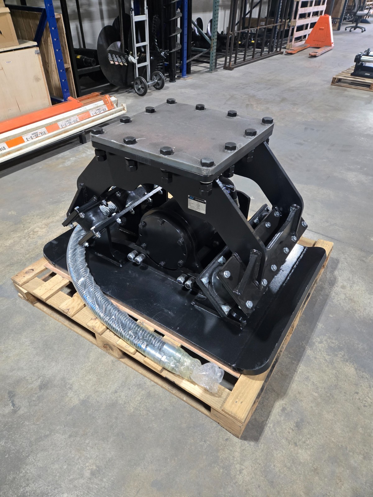 Excavator Compactor Plate - Excavators up to 25 tons - 36″ x 53″ Plate