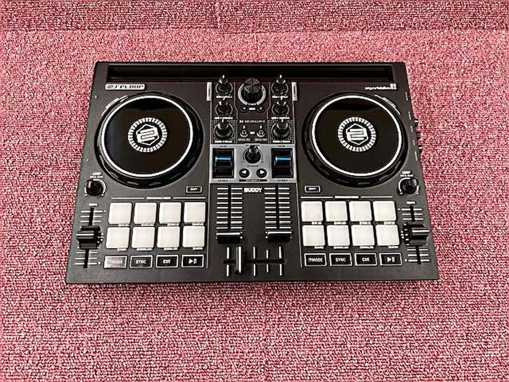 RELOOP BUDDY Compact 2-Deck DJ Controller w/ Box Accessories Tested JP MG01 8.0