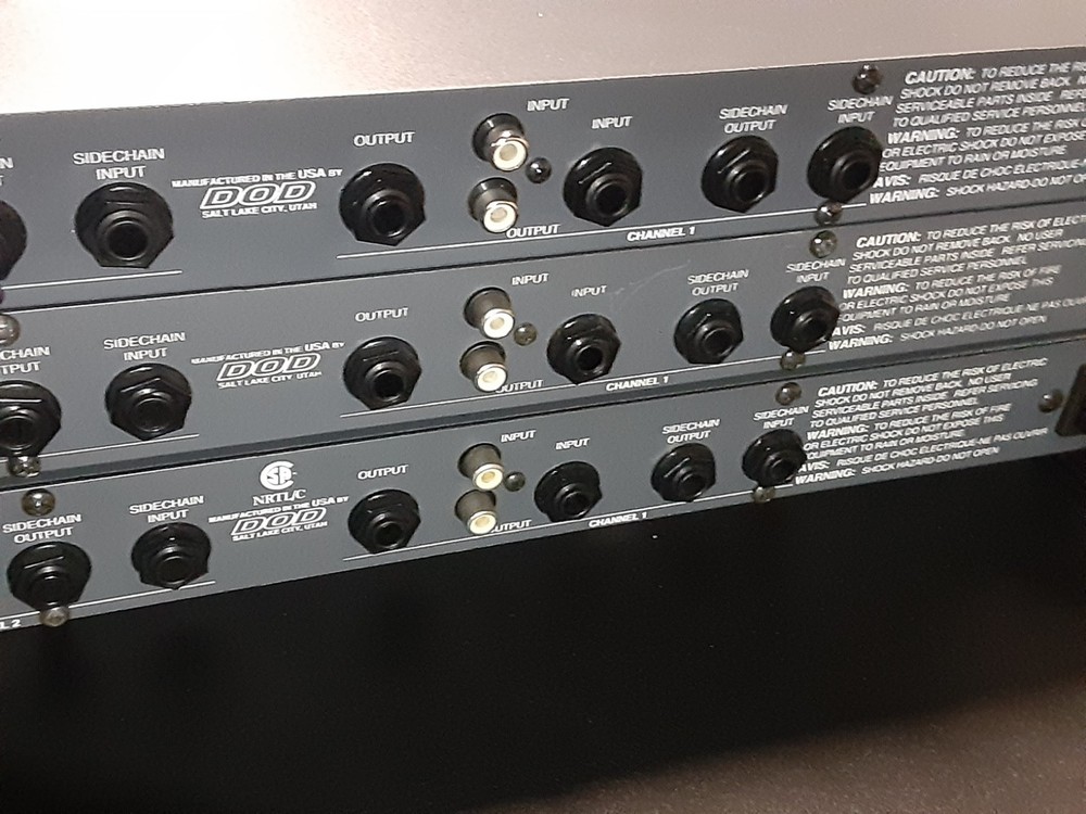 DOD 866 Series II, Gate,Compressor, Limiter ( 3 Unit Bundle )
