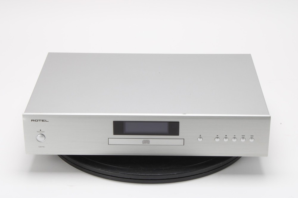 Rotel CD-14 Silver Stereo CD Player - AS IS