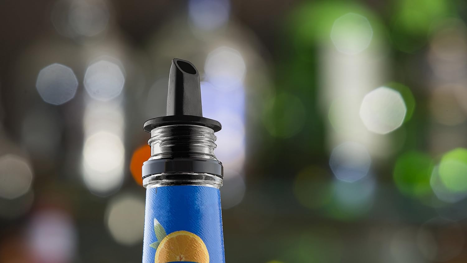 Free Flow Pourers, 2.5 X 1.25 Inch, 12 Count, Black