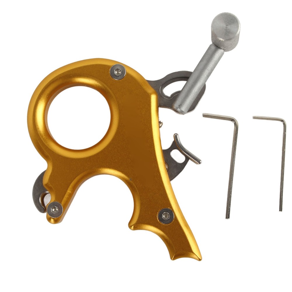 4 Pack Archery Release Aids Lightweight Thumb Caliper For Compound Bow Premium