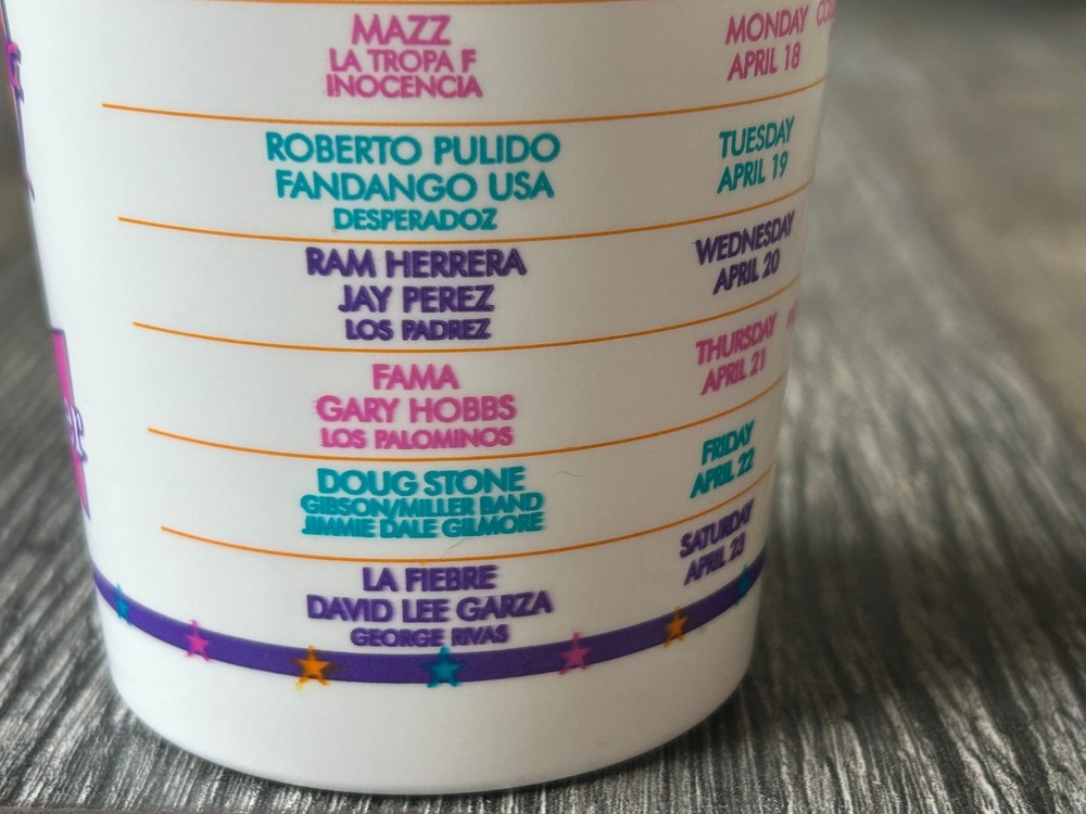 KISS Cup Concert Promo San Antonio TX Apr19 1994 UNUSED Vintage Kiss Memorabilia