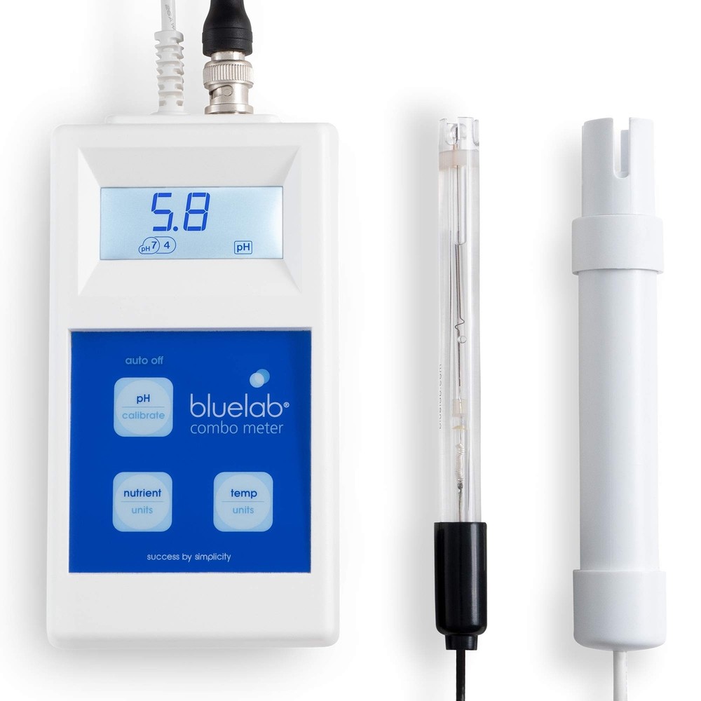 Bluelab METCOM Combo Meter for pH, Temperature, Conductivity (Nutrient) in Wa...