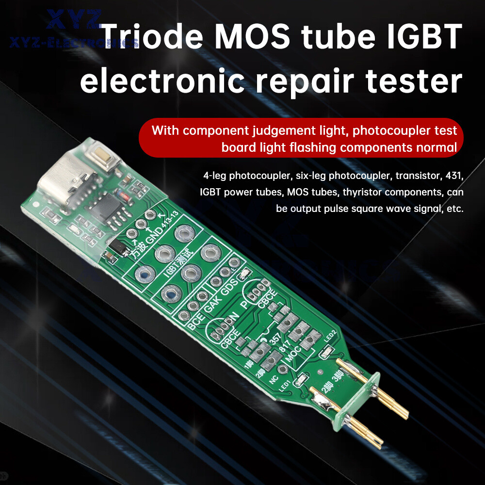 Multi-functional Optocoupler Tester Triode MOS tube IGBT Electronic Repair test