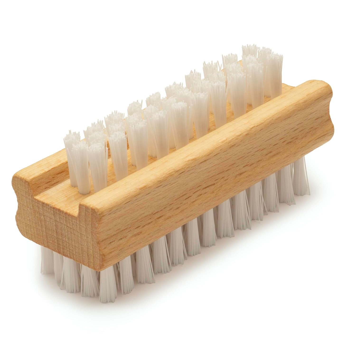 Konex Wooden Nail Brush for Scrubbing, Fingernail Brush Nail Scrub Brush Cleaner