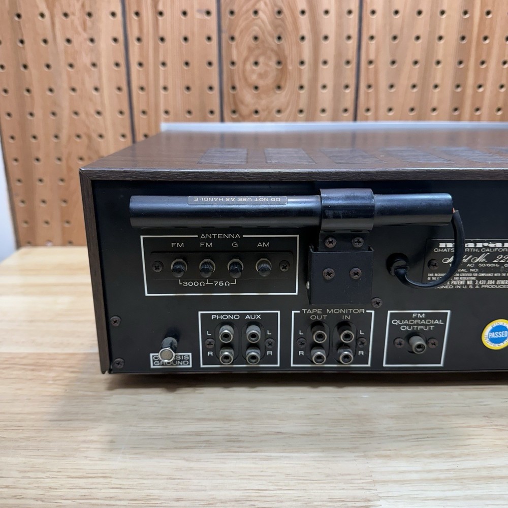 MARANTZ 2215B VINTAGE STEREO RECEIVER -SERVICED - CLEANED - TESTED