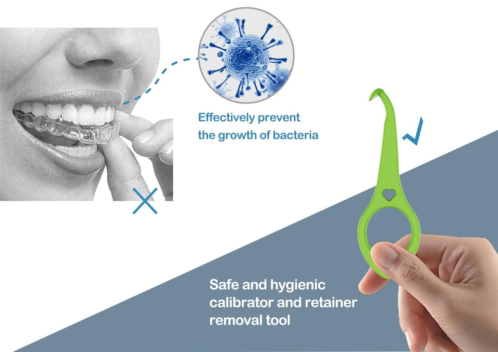 Clear aligner removal tool-invisible removable braces, invisible aligner