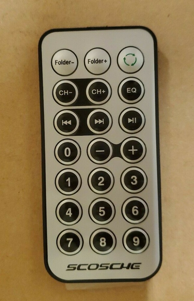 Scosche Universal Digital FM Frequencies Transmitter w/ SD Card Reader